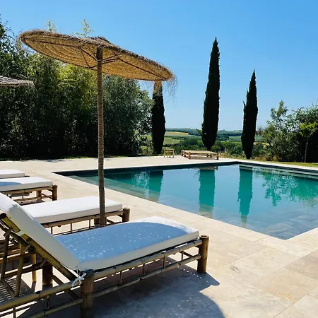 Feriehus Superbe Propriete Avec Piscine Castet-Arrouy