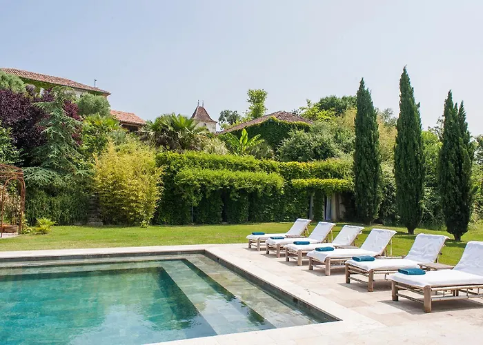 Superbe Propriete Avec Piscine Semesterbostad *